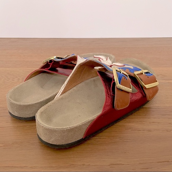 Isabel Marant Étoile Gail Appliquéd Leather Sandals 39 - Picture 4 of 8